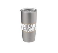 No es el hijo favorito de papá Hijo Hija Hermano Vaso térmico de acero inoxidable de doble pared