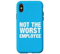 No es el Peor Empleado - Humor de Oficina Carcasa para iPhone X/XS