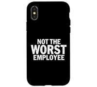 No es el Peor Empleado - Humor de Oficina Carcasa para iPhone X/XS