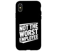 No es el Peor Humor de los empleados para los Trabajadores de Oficina Carcasa para iPhone X/XS