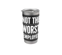 No es el peor humor de los empleados para los trabajadores de oficina Vaso térmico de acero inoxidable de doble pared