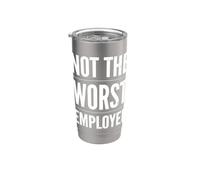 No es el peor humor de los empleados para los trabajadores de oficina Vaso térmico de acero inoxidable de doble pared