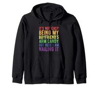 No es fácil ser el Brazo de mi Novio Candy - Pareja Gay Sudadera con Capucha