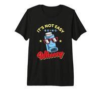 No es fácil Ser Wheezy Inhalador de asma Alergia Respiratoria Camiseta Premium