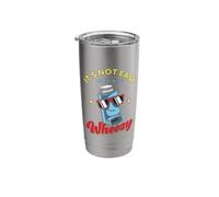 No es fácil Ser Wheezy Inhalador de asma Alergia Respiratoria Vaso térmico de acero inoxidable de doble pared