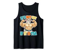 No es Gay si es TSA Buff Goat Gym Divertido Camiseta sin Mangas