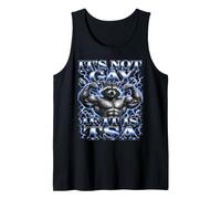 No es Gay si es TSA Buff Raccoon Bootleg Camiseta sin Mangas