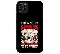 No es Juego si Vas a Ganar un Amante Divertido del Casino Carcasa para iPhone 11 Pro MAX