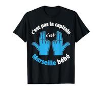 No es La Capital Es Marsella Bebé Camiseta