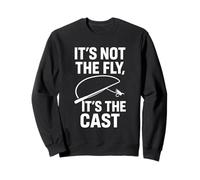 No es la Mosca, es el elenco Fly Tiers Percision Fishing Sudadera