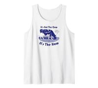 No es la Vaca, es la Agricultura regenerativa Camiseta sin Mangas