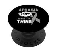 ¿no Es Lo Que Piensas? Trastorno De La Comunicación Afasia PopSockets PopGrip Adhesivo