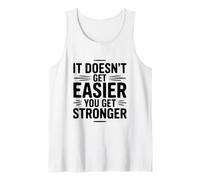 No es más fácil Obtener una Cita Motivacional más Fuerte Camiseta sin Mangas