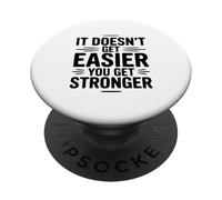 No es más fácil Obtener una Cita Motivacional más Fuerte PopSockets PopGrip Adhesivo