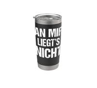 No es mi humor negro Vaso térmico de acero inoxidable de doble pared