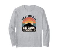 No Es Mi Mejor Año Diciendo Motivacional Manga Larga