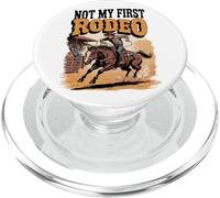 No es mi Primer Rodeo Horse Country Western Vintage Hombres Mujeres PopSockets PopGrip para MagSafe