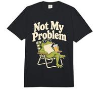 No es mi Problema Rana Camping Humor Comfort Colors Adult Heavyweight T-Shirt