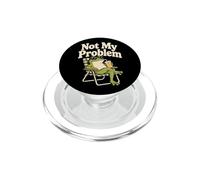 No es mi Problema Rana Camping Humor PopSockets PopGrip para MagSafe