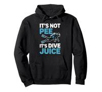 No es orinar, es Buceo, Zumo, Buceo, Buceo Sudadera con Capucha
