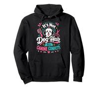 No es Pelo de Perro en mi Ropa, es Solo Confeti canino Sudadera con Capucha