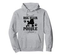 No es Pelo de Perro, es Poodle Glitter Funny Poodle Mom Sudadera con Capucha