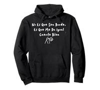 No Es Que Sea Borde Es Que Me Da Igual Caerte Bien Divertida Sudadera con Capucha