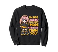 No es raro, solo una chica de anime más creativa Sudadera