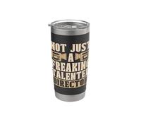 No es solo un maldito talentoso creador de contenido director de cine Vaso térmico de acero inoxidable de doble pared