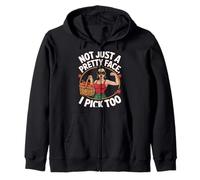 No es solo una cara bonita que elijo también recolección de manzanas Sudadera con Capucha