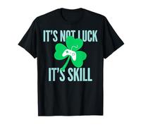 No es Suerte su Habilidad Jugador del Día de San Patricio Camiseta