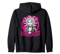 No es tu bebé Medusa Punk Actitud Feminista Sudadera con Capucha