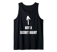 No es un agente secreto divertido detective privado e inspector espía Camiseta sin Mangas