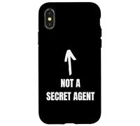 No es un agente secreto divertido detective privado e inspector espía Carcasa para iPhone X/XS