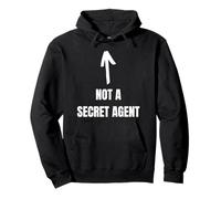 No es un agente secreto divertido detective privado e inspector espía Sudadera con Capucha