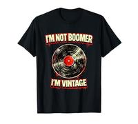 No es un Boom, Solo música Vintage clásica en Vinilo Camiseta