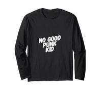 No es un Buen Chico Punk Manga Larga