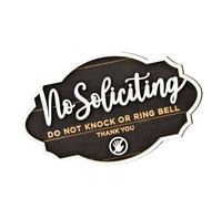 No es un cartel de reclamación - 5,71 x 3,5 x 0,79 pulgadas divertida placa de madera para mensaje claro, decorativo y compacto con cuerda colgante, sin publicidad para el arte del hogar para casa