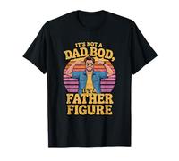 No es un Cuerpo de papá, es una Broma Muscular Retro con Figura paterna Camiseta