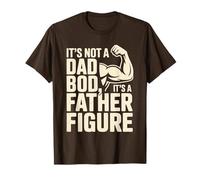 No es un cuerpo de papá, es una figura paterna, divertido Día del Padre Camiseta