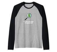 No es un Error, es un Humor de auditoría Camiseta Manga Raglan