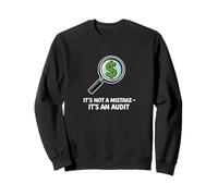 No es un Error, es un Humor de auditoría Sudadera