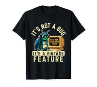 No es un Error, es una característica Vintage, tecnología Retro de la Vieja Escuela Camiseta