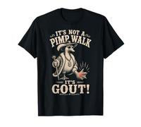 No es un Paseo de proxeneta es Gota Divertido Ganso médico ED Enfermera Camiseta