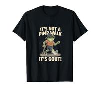No es un Paseo de proxenetas, es Gota, Divertido Dolor en Las articulaciones de una Rana Camiseta gráfica económica