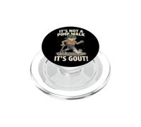 No es un Paseo de proxenetas, es Gota, Divertido Dolor en Las articulaciones de una Rana PopSockets PopGrip para MagSafe