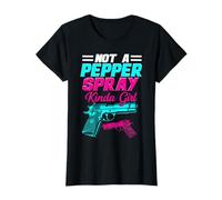 No es un spray de pimienta un poco de disparo de chica Camiseta