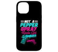 No es un spray de pimienta un poco de disparo de chica Carcasa para iPhone 14