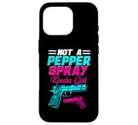 No es un spray de pimienta un poco de disparo de chica Carcasa para iPhone 16 Pro