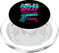 No es un spray de pimienta un poco de disparo de chica PopSockets PopGrip para MagSafe